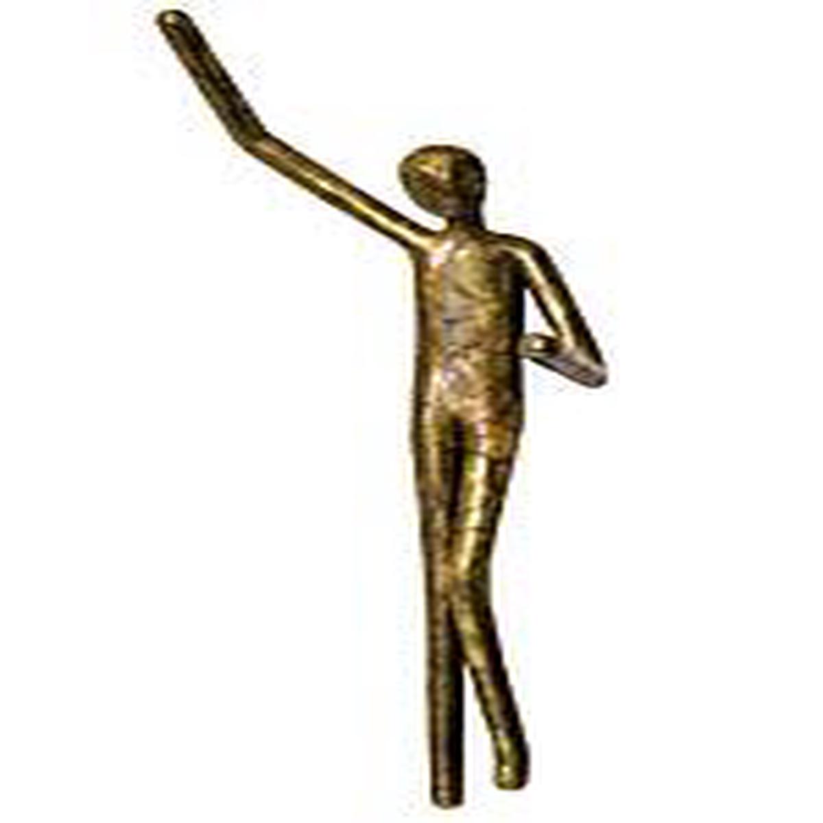 Jaye Design HMH405 cabinet pull hook Manhandles Collection - Right Hand | Wrought
