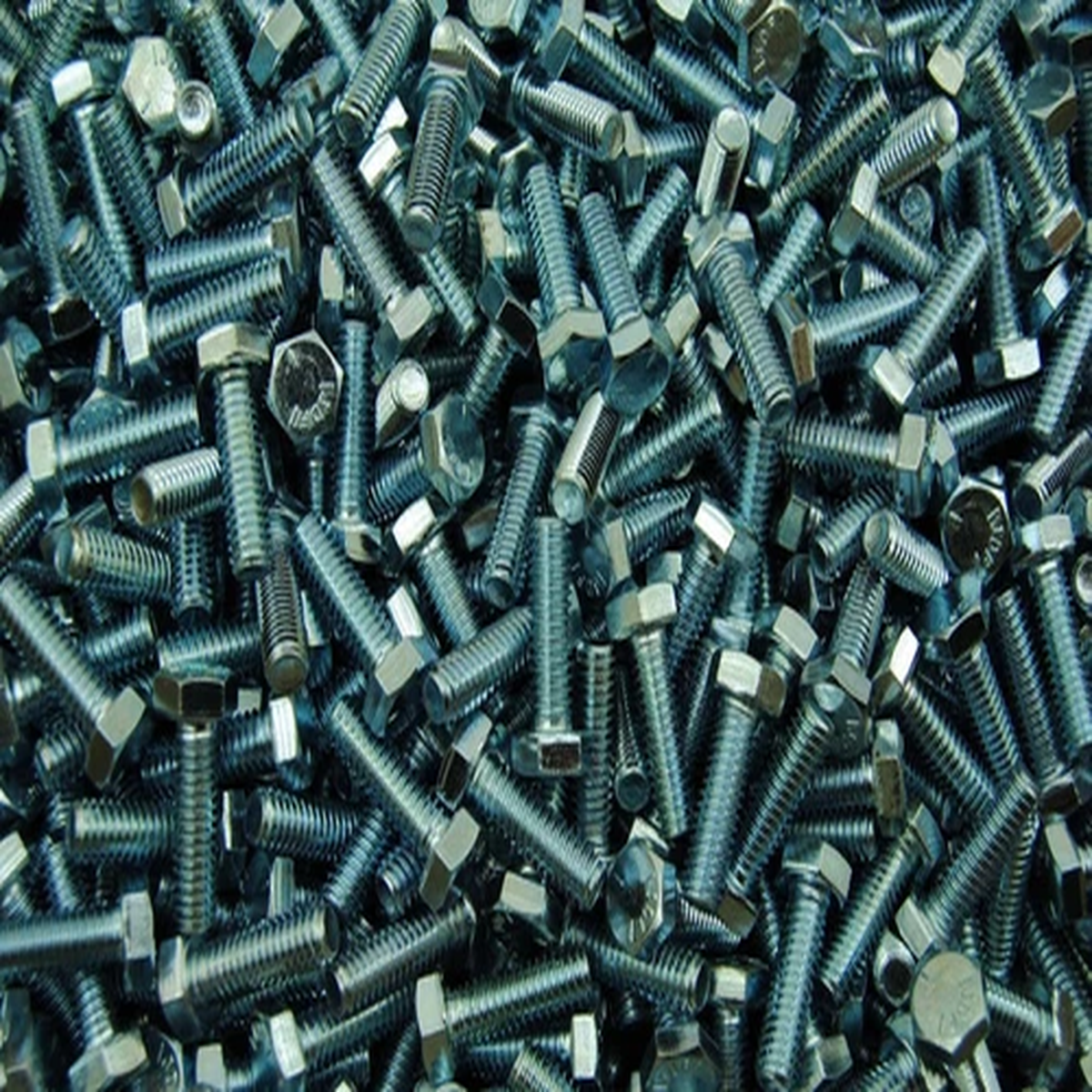 (250) Hex Head 5/16-18 x 1″ Grade 5 Bolts Zinc Plated Cap Screws