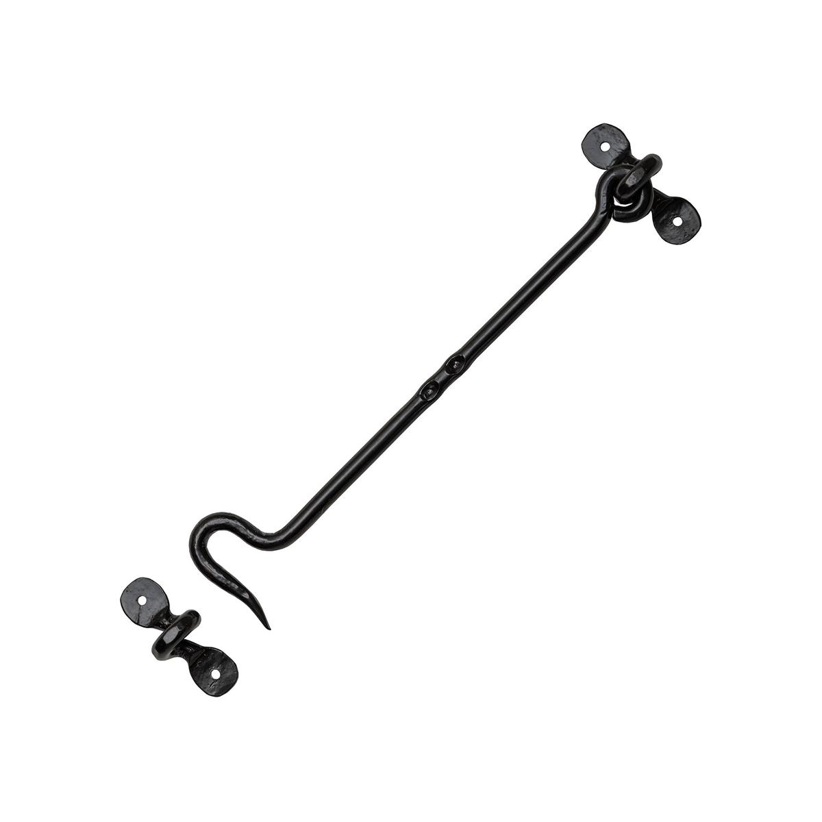 Black Cabin Hooks - 12 inch