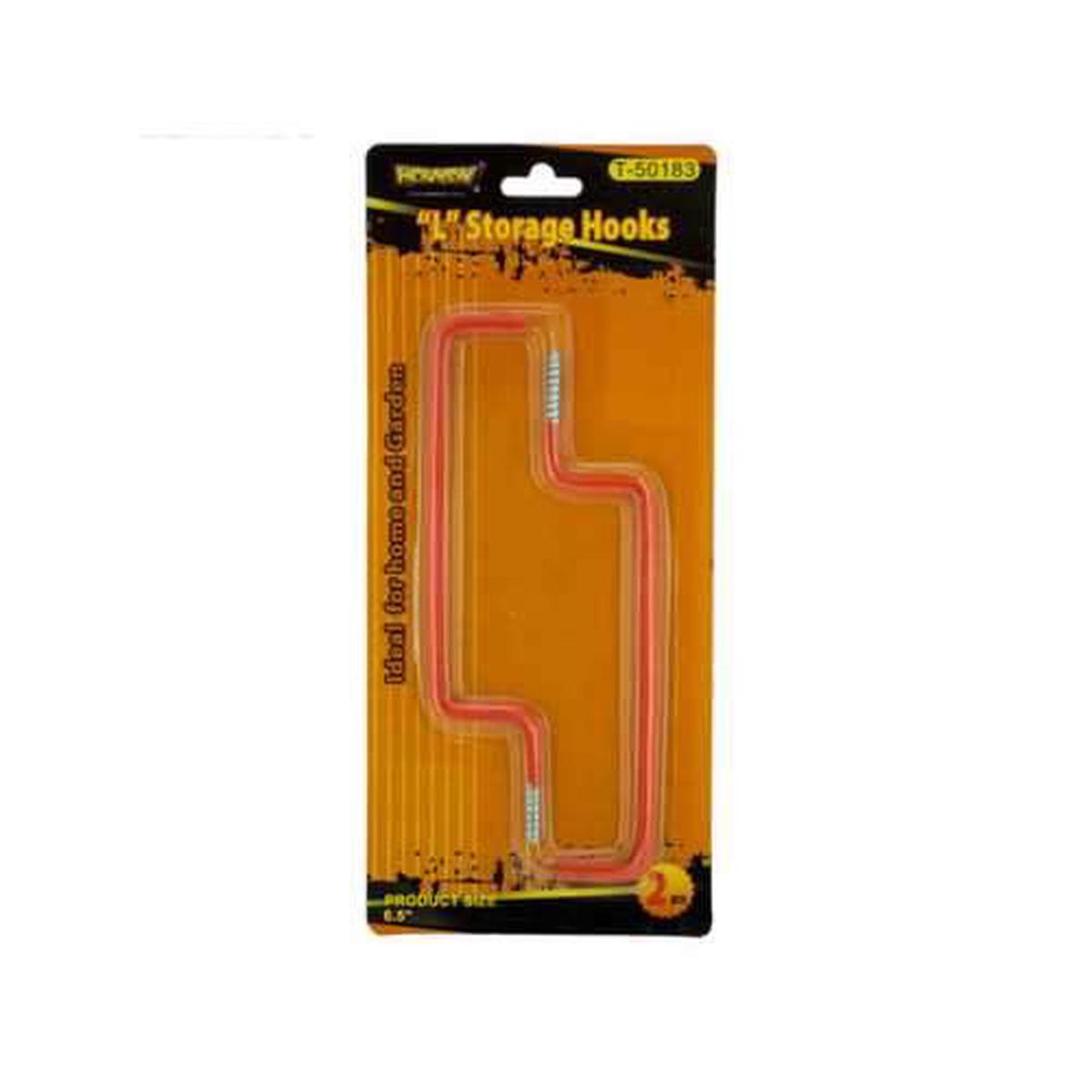 “L” Utility Storage Hooks Set ( Case of 48 )