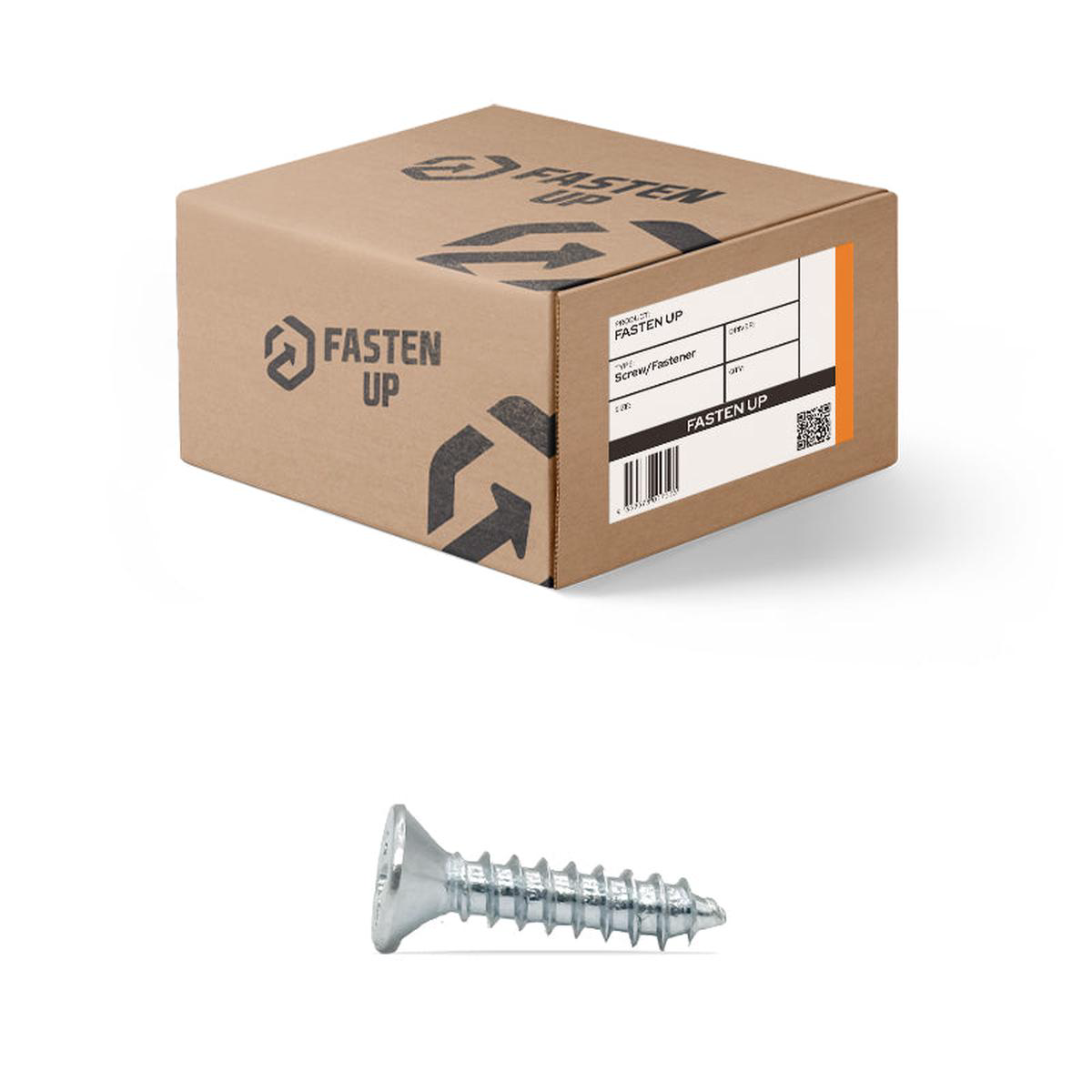 6g x 16mm (588221) Self Tapping Screws CSK Zinc 8211 Box 1000