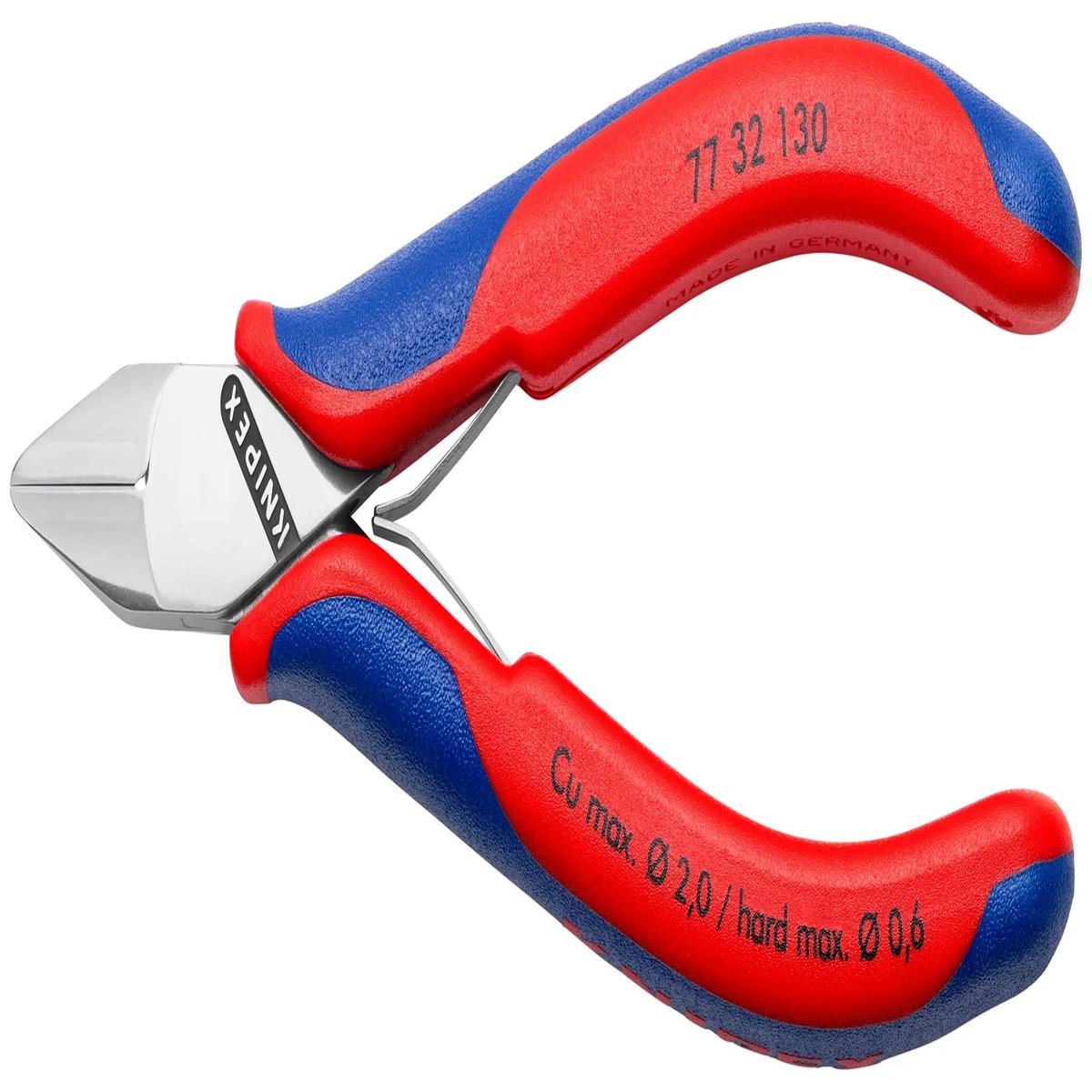 KNIPEX 77 32 130 | 5 1/4" Electronics Diagonal Cutters